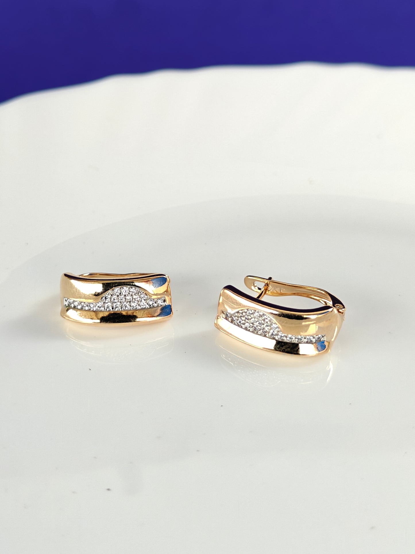 ROSEGOLD EARRING Z34