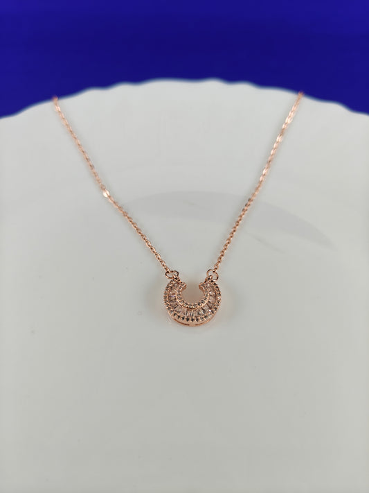 ROSEGOLD CHAIN J FX