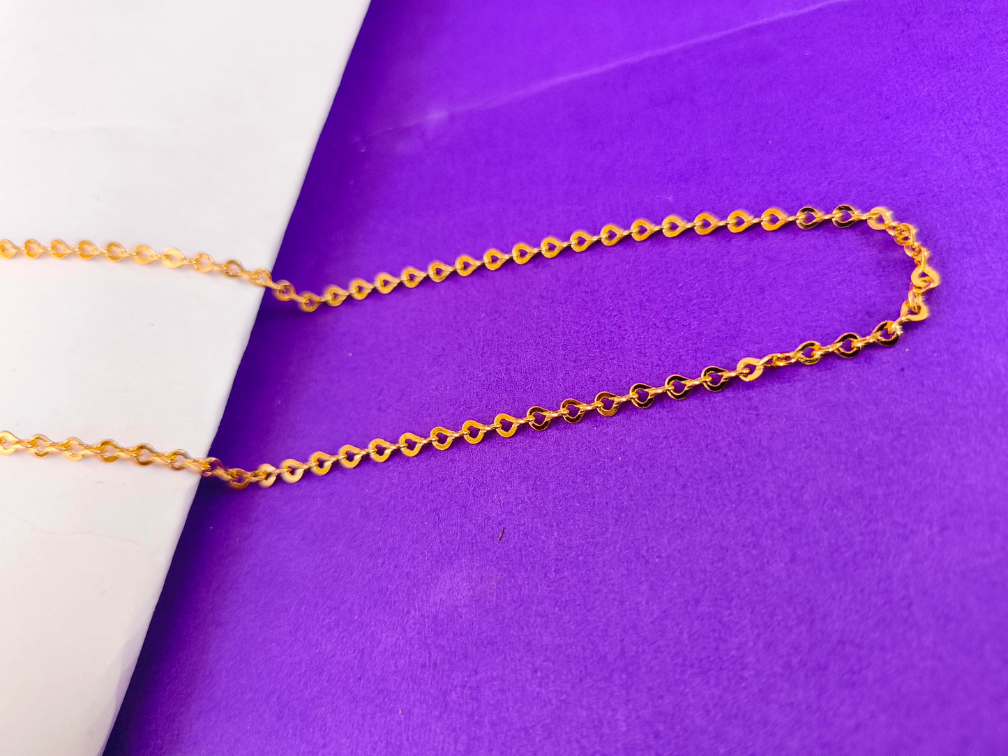 UNISEX ROSEGOLD CHAIN B U