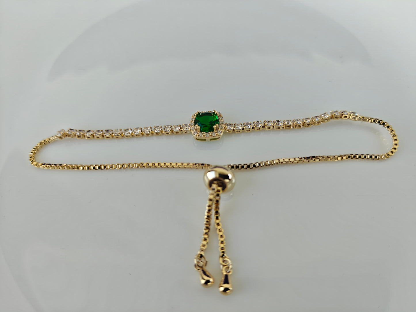 ADJUSTABLE GOLD CHAIN BRACELET Q A1