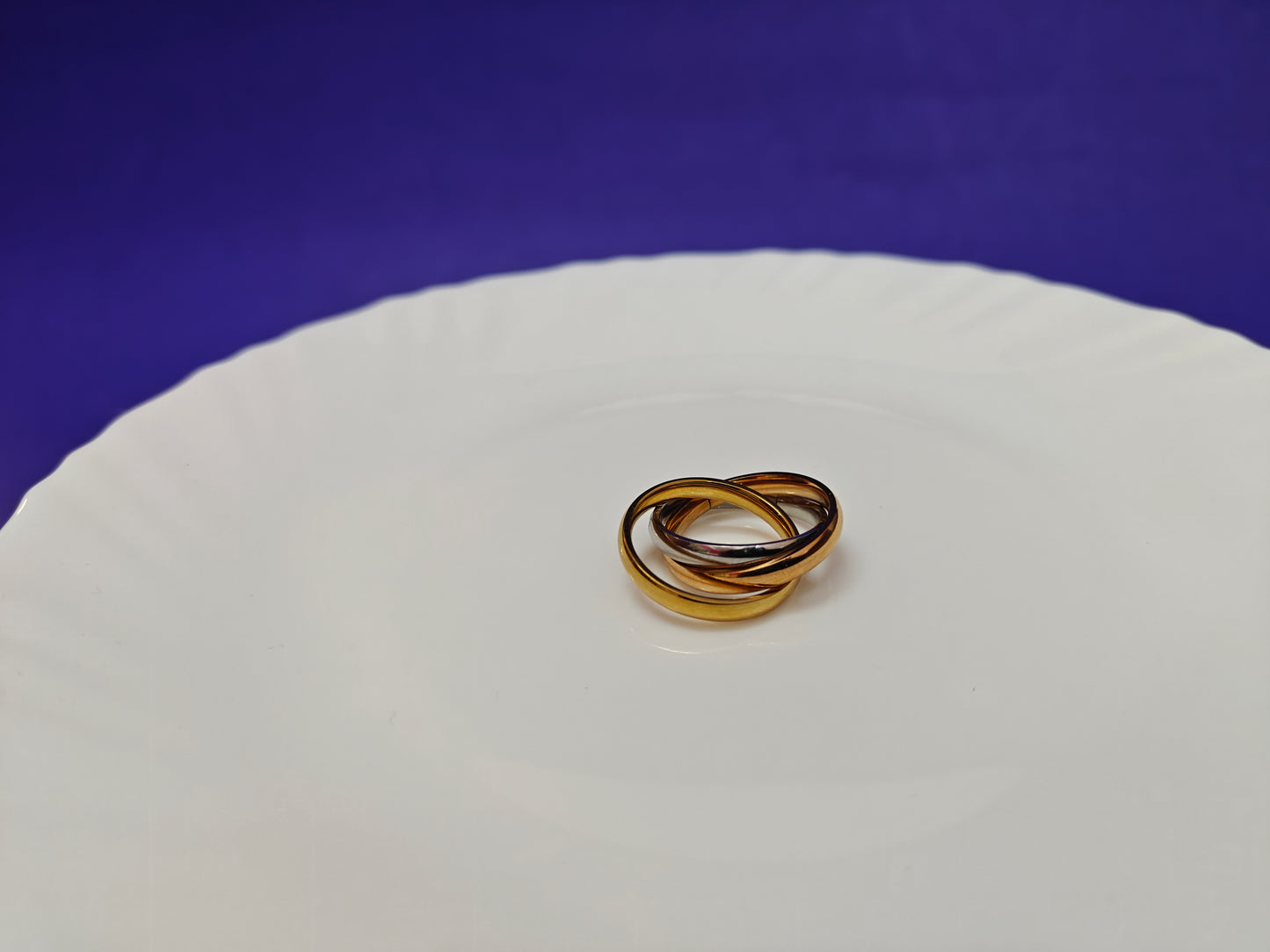 MULTICOLOUR RING (Silver Gold Rosegold)xX