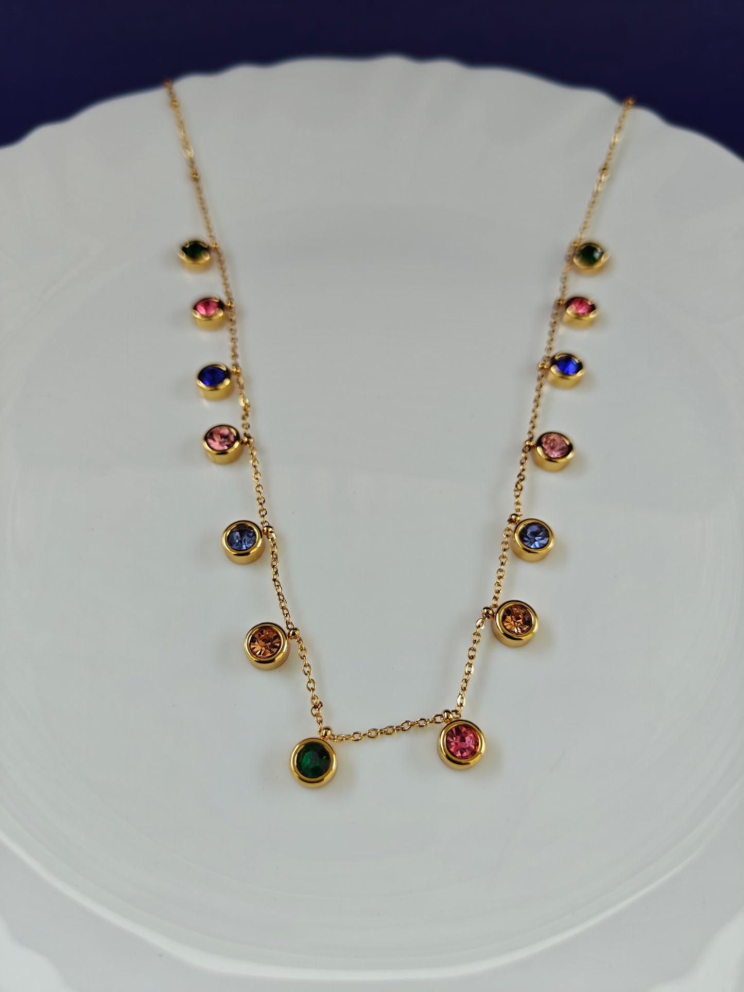 CHARM GOLD CHAIN N5 7M X
