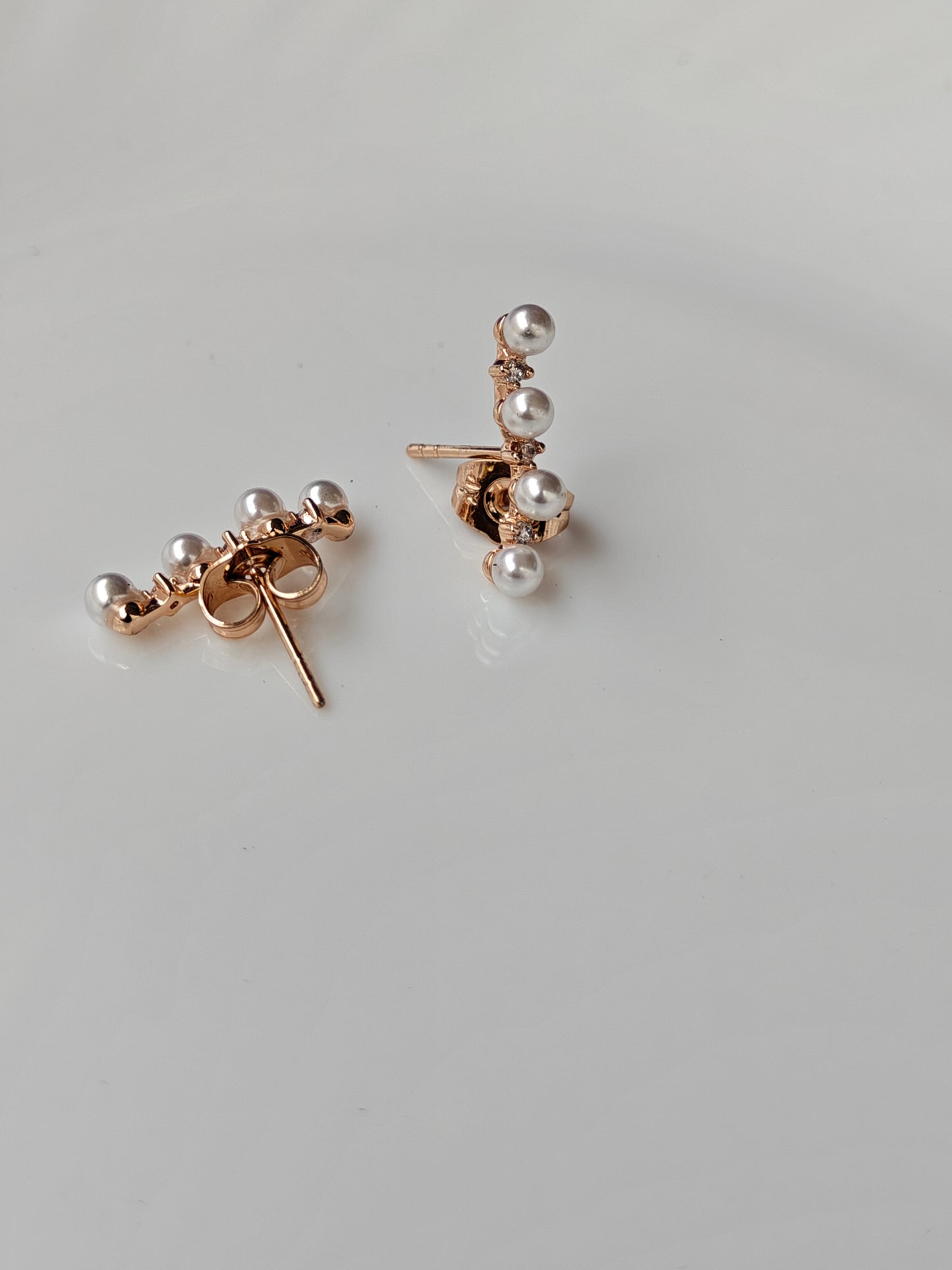 ROSEGOLD EARRING 9Q BT2.