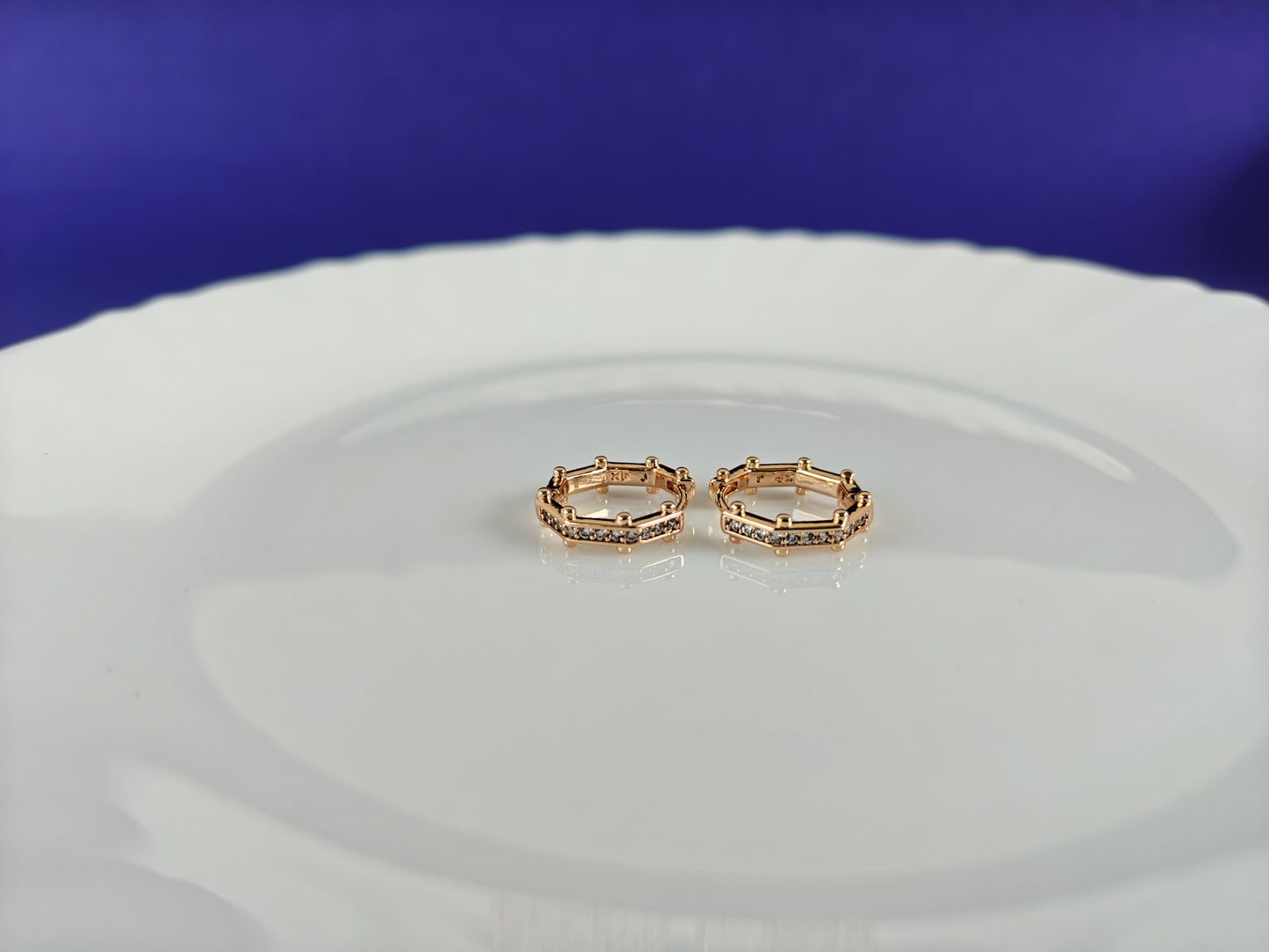 ROSEGOLD EARRING 6N BT2 X