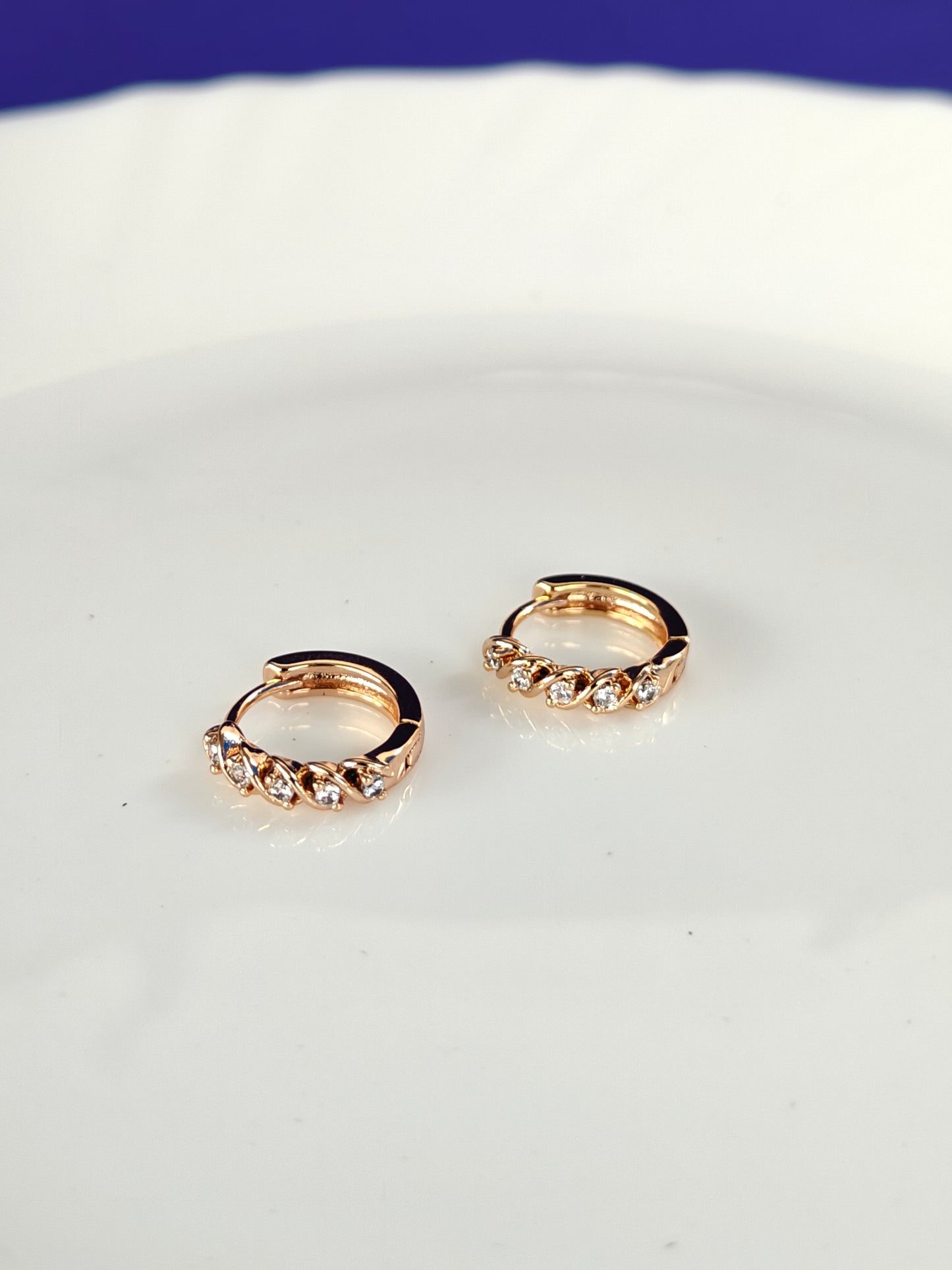 ROSEGOLD EARRING Z 56