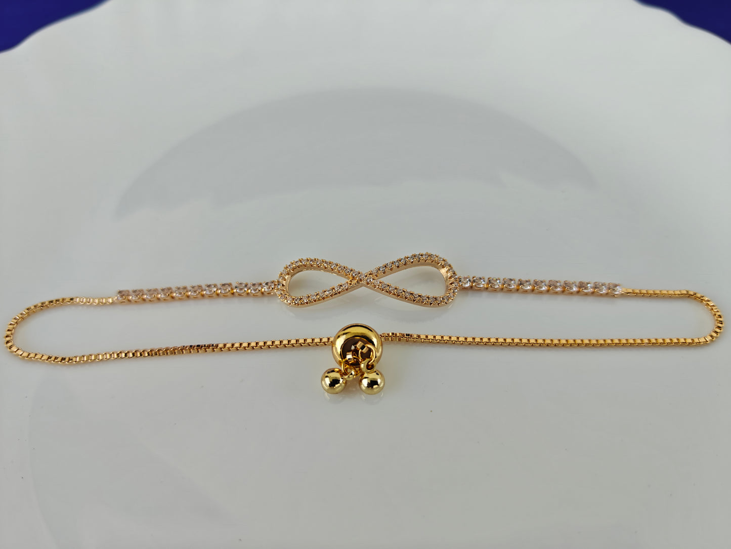ADJUSTABLE GOLD CHAIN BRACELET M A1