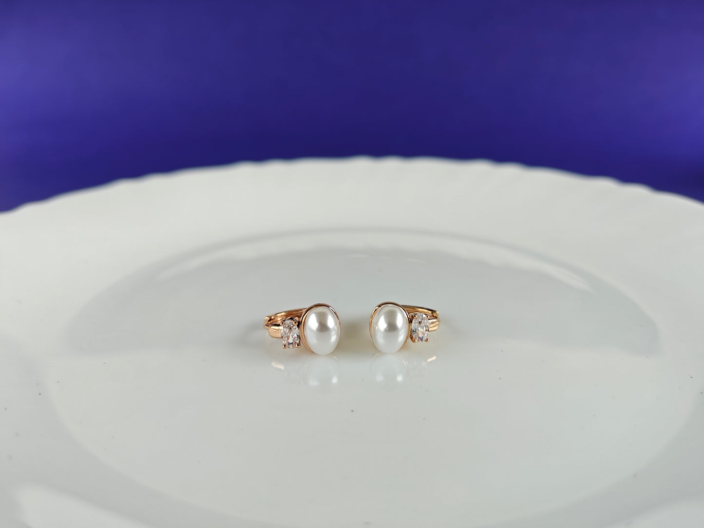 ROSEGOLD EARRING 6F BT2 X