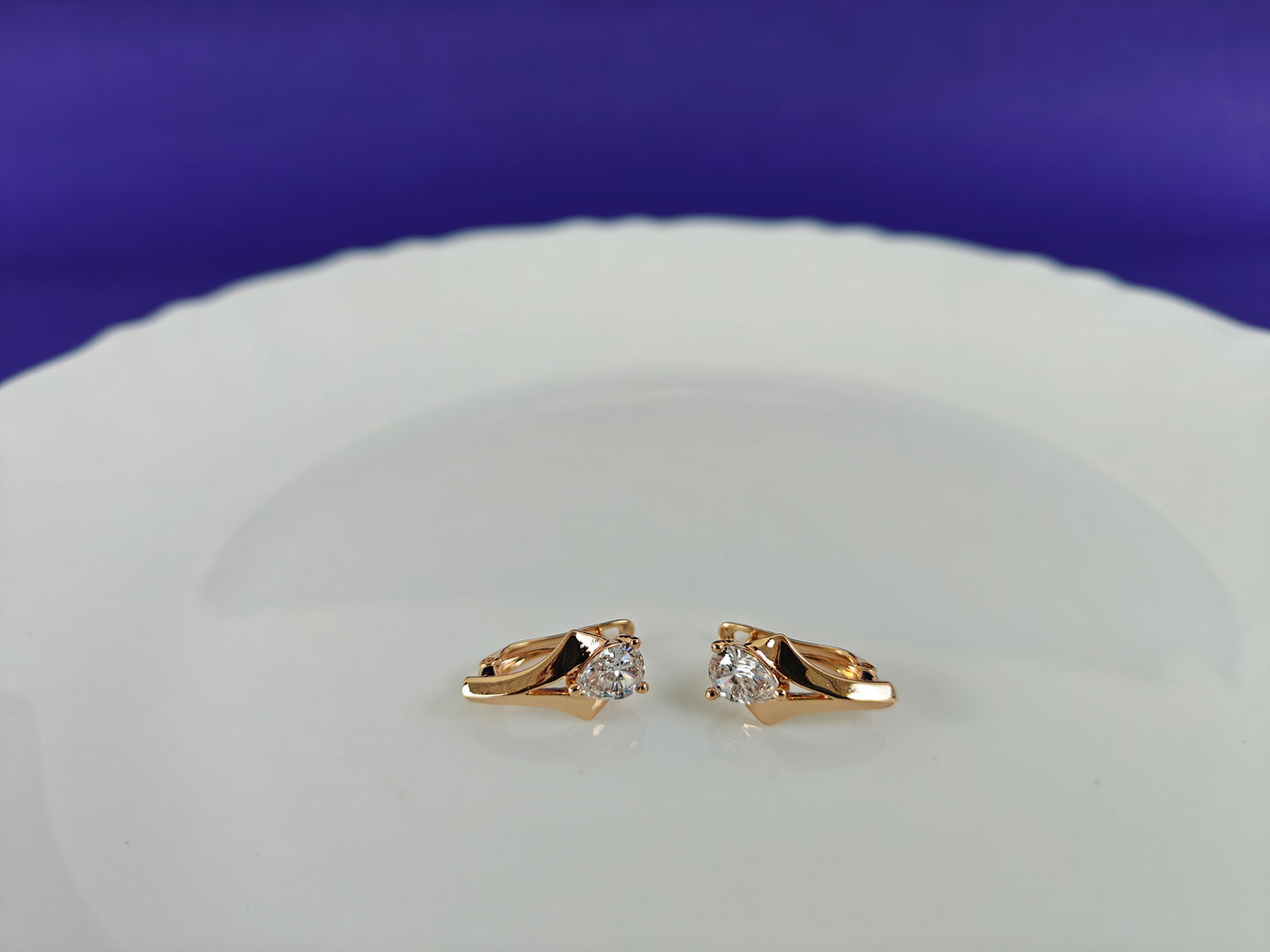 ROSEGOLD EARRING 8N BT2 X