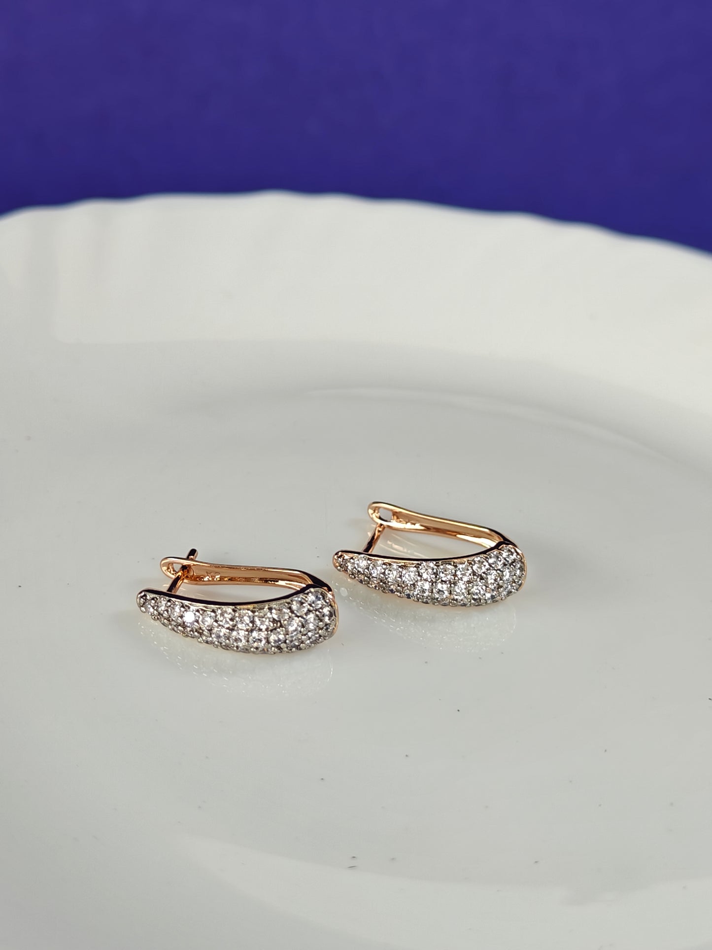 ROSEGOLD EARRING Z33