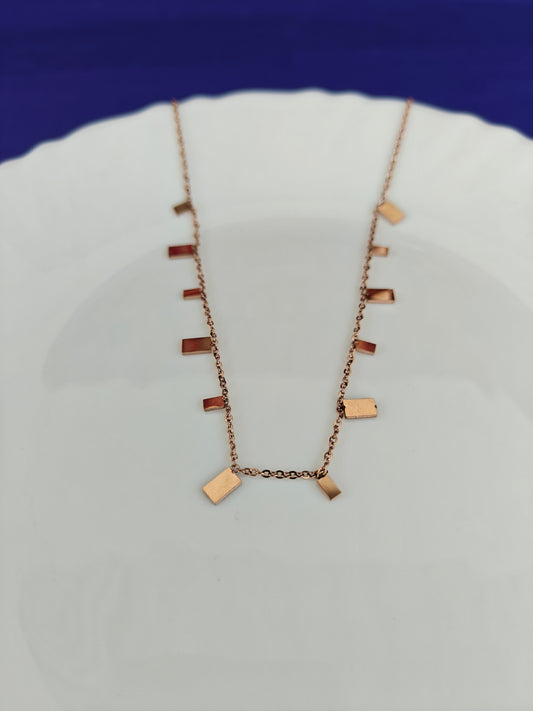 ROSEGOLD CHAIN GG 1M  X
