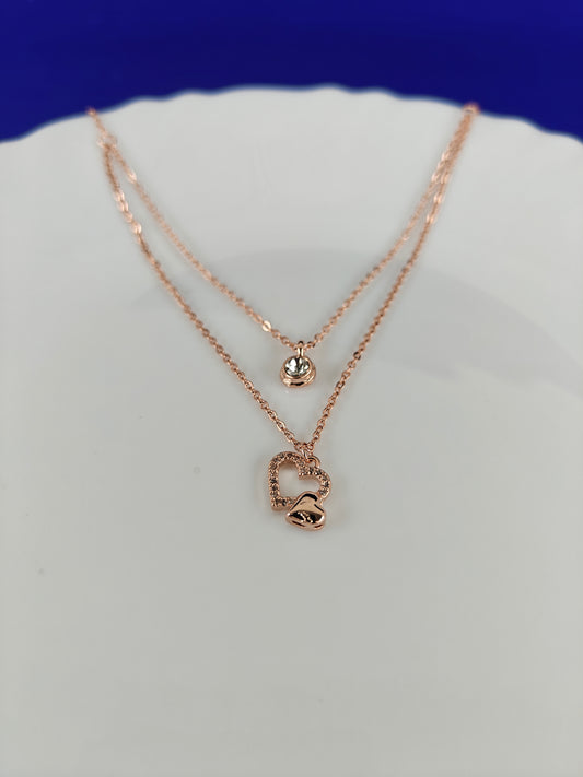 LAYER ROSEGOLD CHAIN E3 V4 X