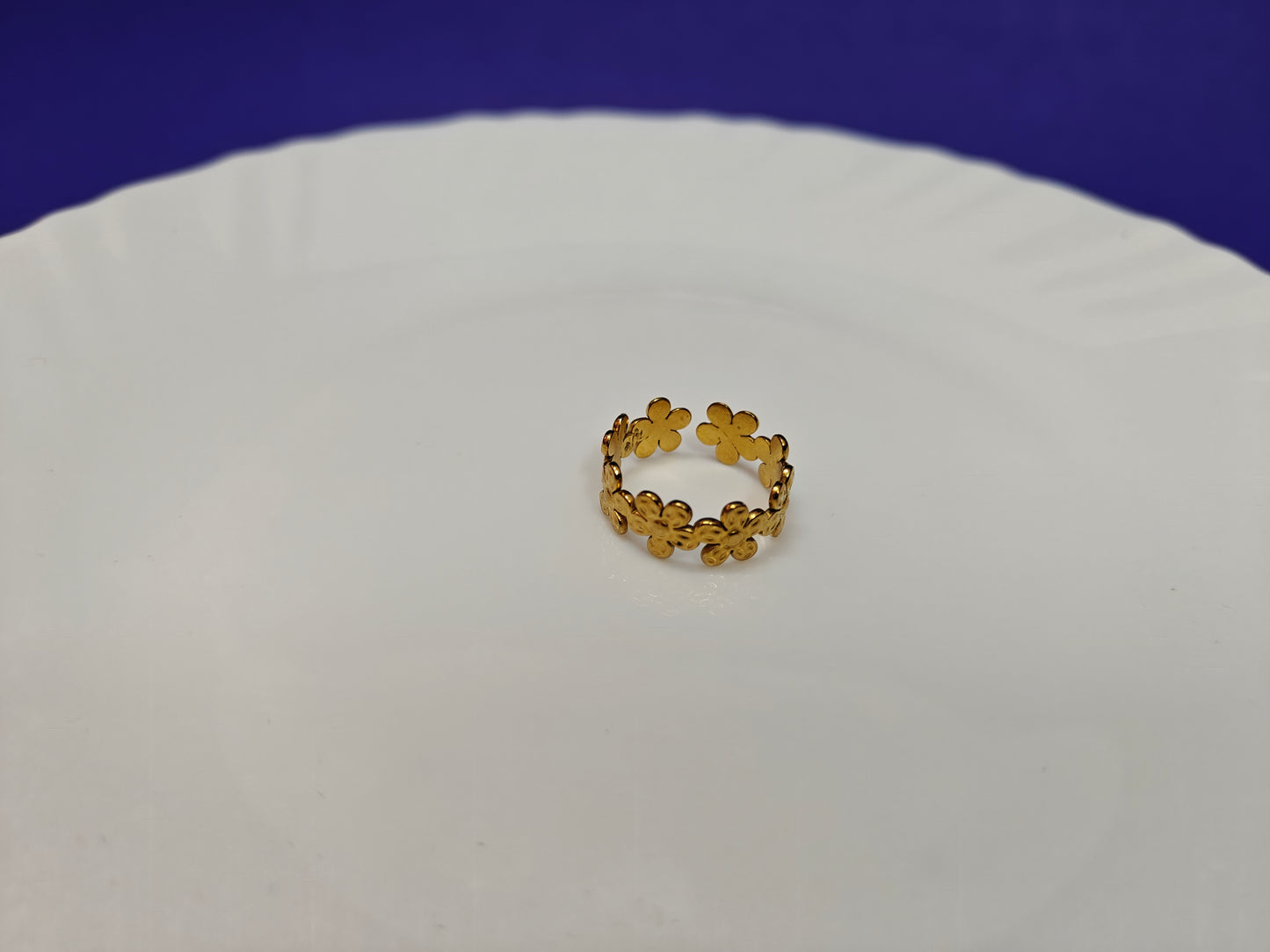 GOLD ADJUSTABLE RING xx