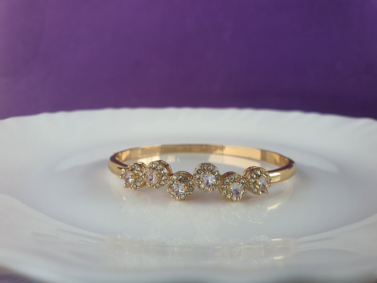GOLD KADA BRACELET