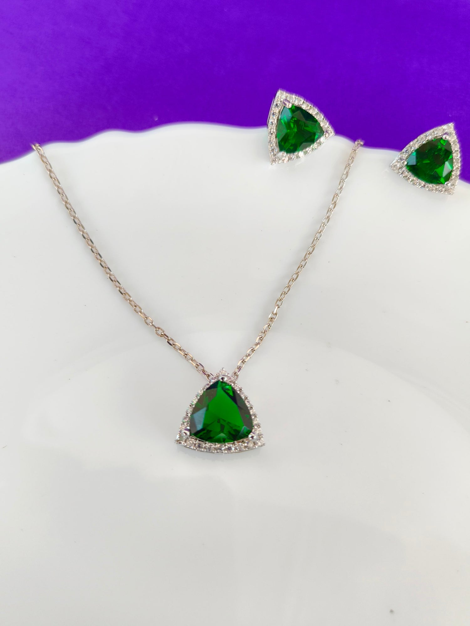 COMBO CHAIN WITH EARRINGS