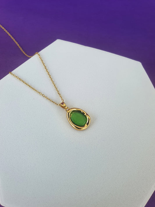 GOLD CHAIN T6 S10 GREEN