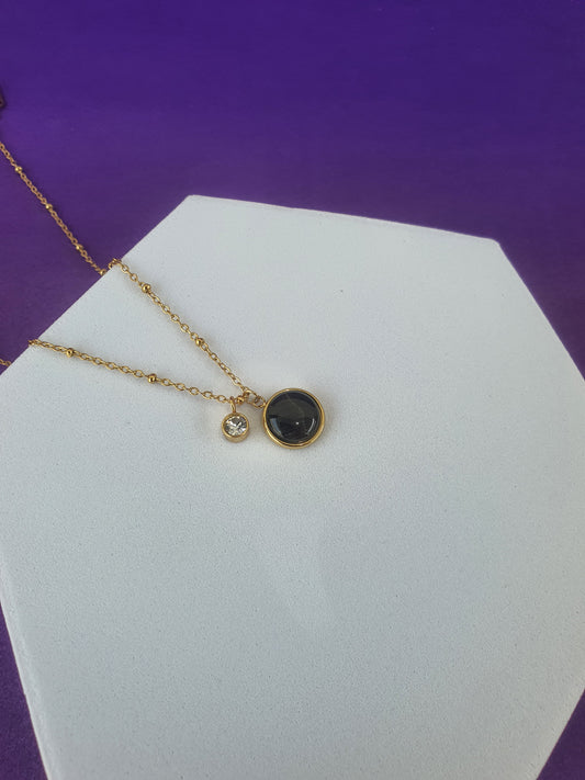 GOLD CHAIN Y6 S10 BLACK