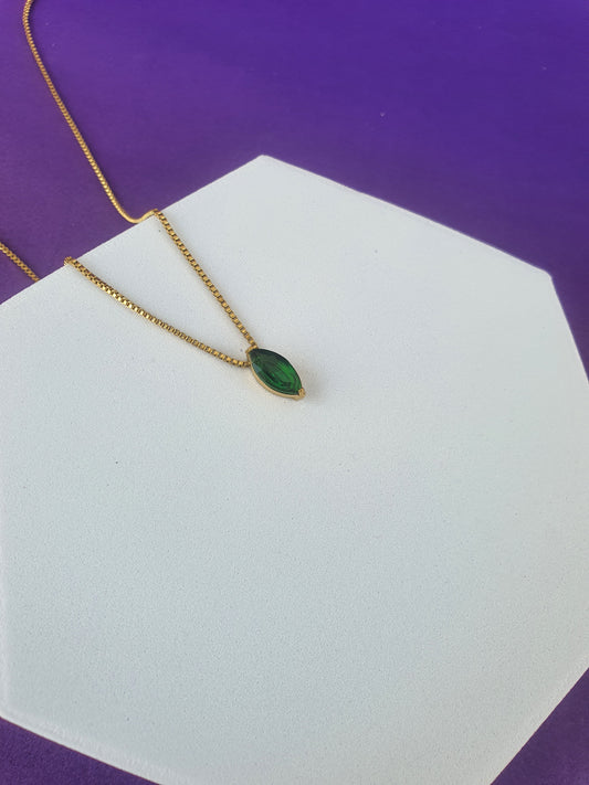 GOLD CHAIN O6 S9 GREEN