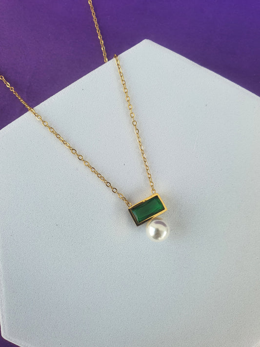 GOLD CHAIN F6 S9 GREEN