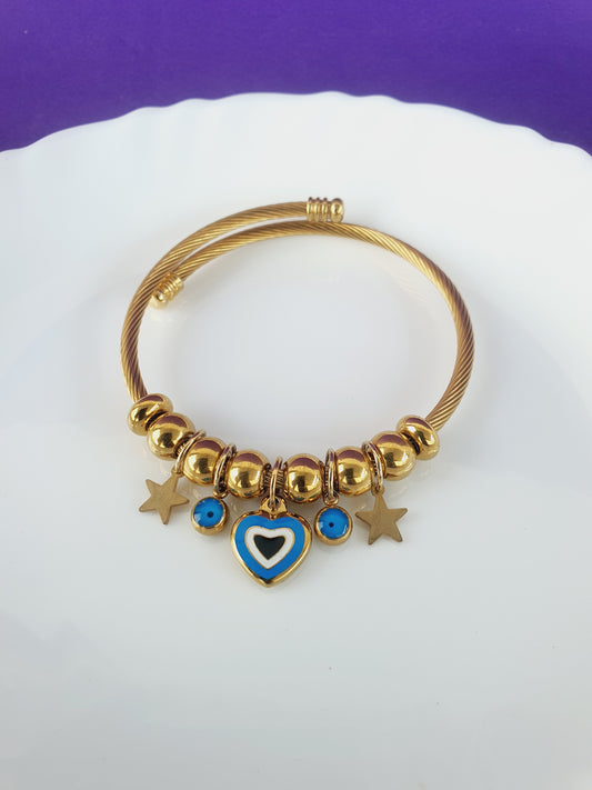 GOLD SPIRAL BRACELET X