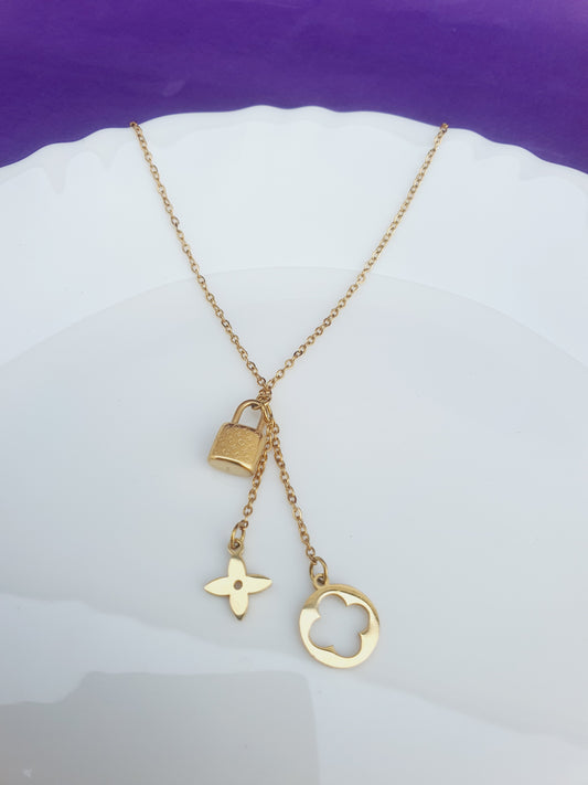 CHARM GOLD  CHAIN N 3M X