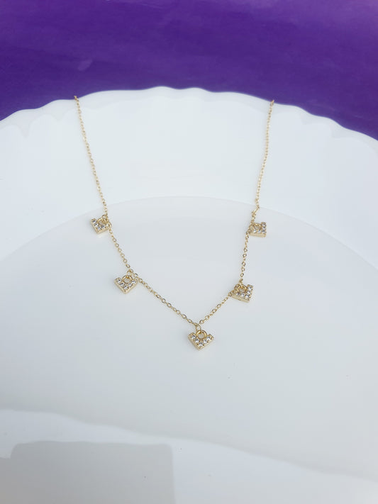 CHARM GOLD  CHAIN P4 6M X