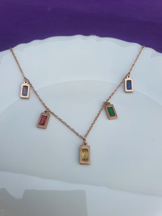 ROSEGOLD CHAIN Q 1M X