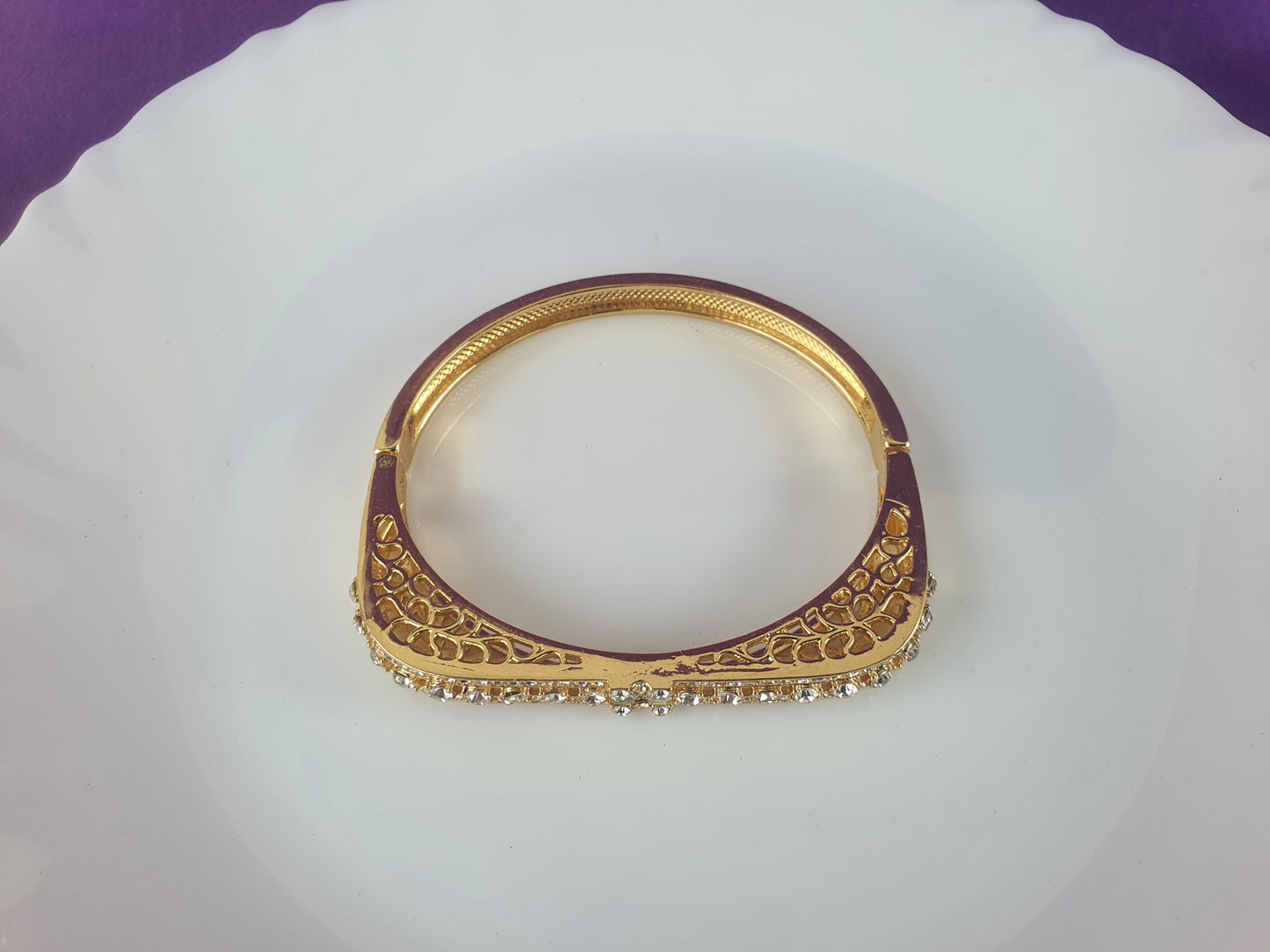 GOLD KADA BRACELET X