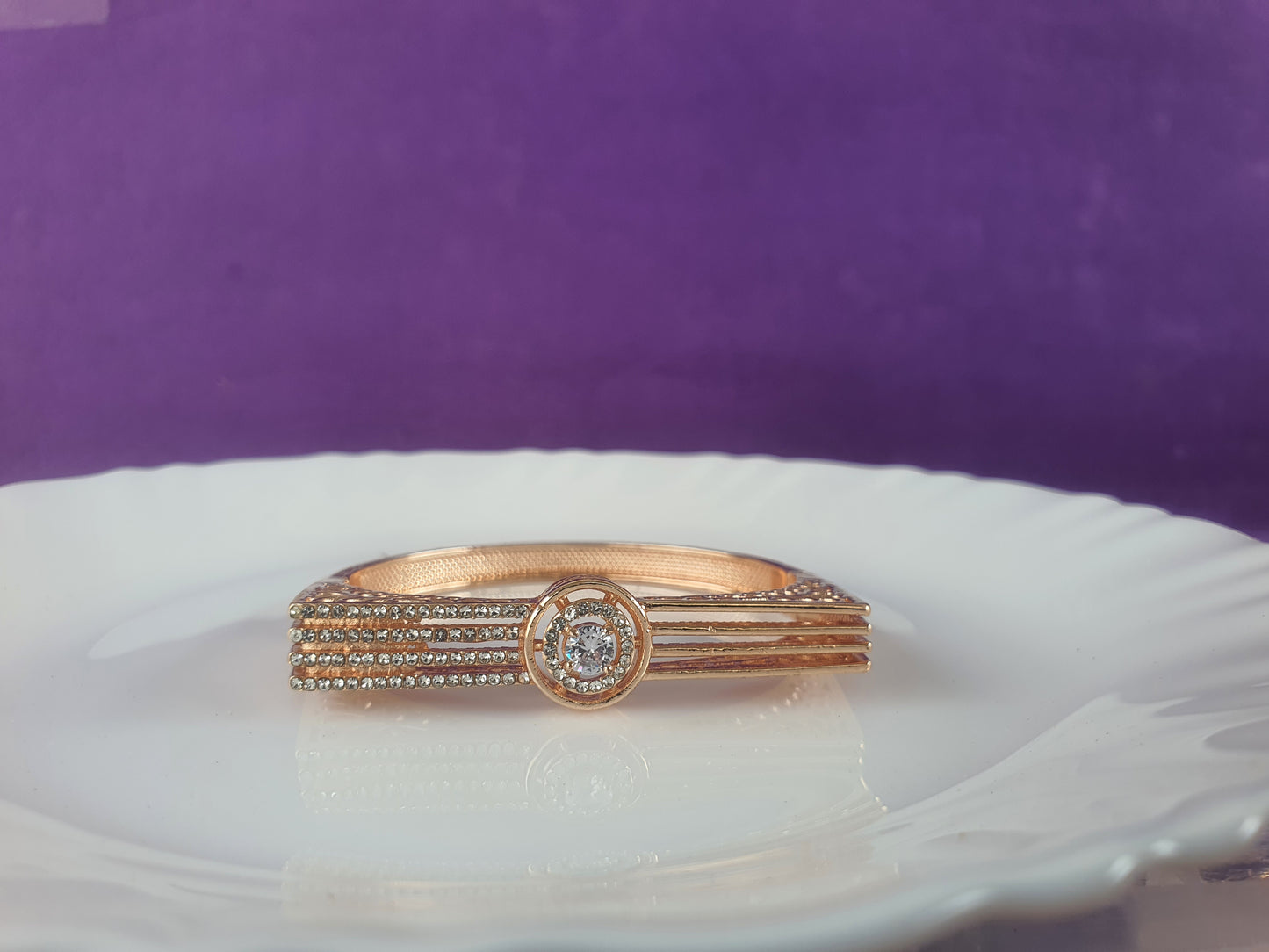 ROSEGOLD KADA BRACELET X