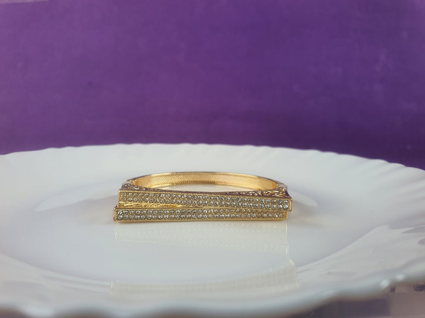 GOLD KADA BRACELET X