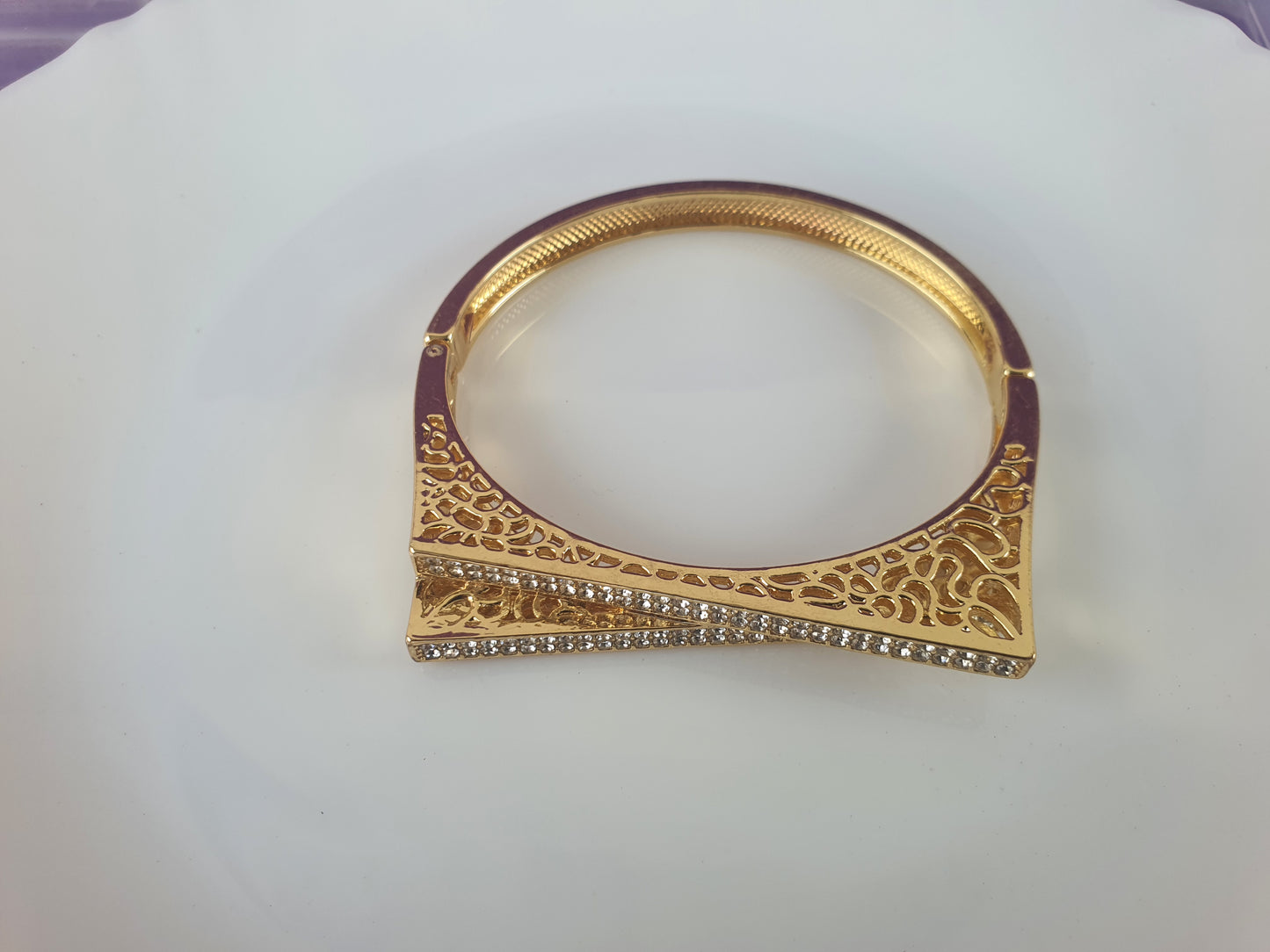 GOLD KADA BRACELET X