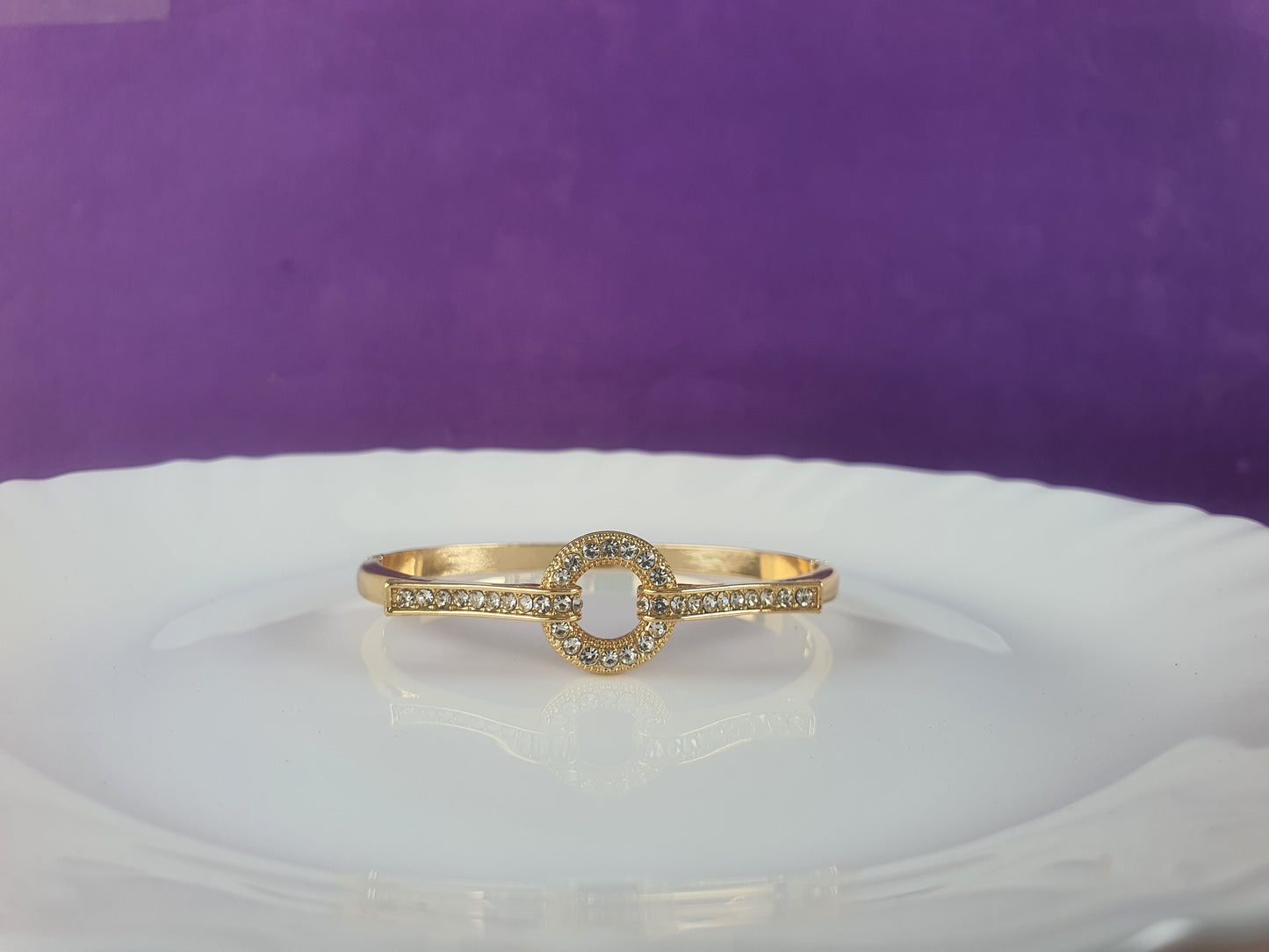 GOLD KADA BRACELET X