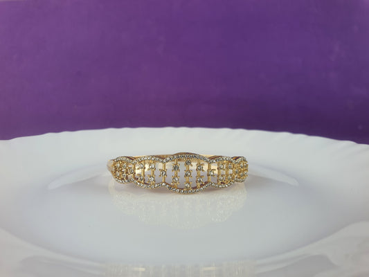 GOLD KADA BRACELET X