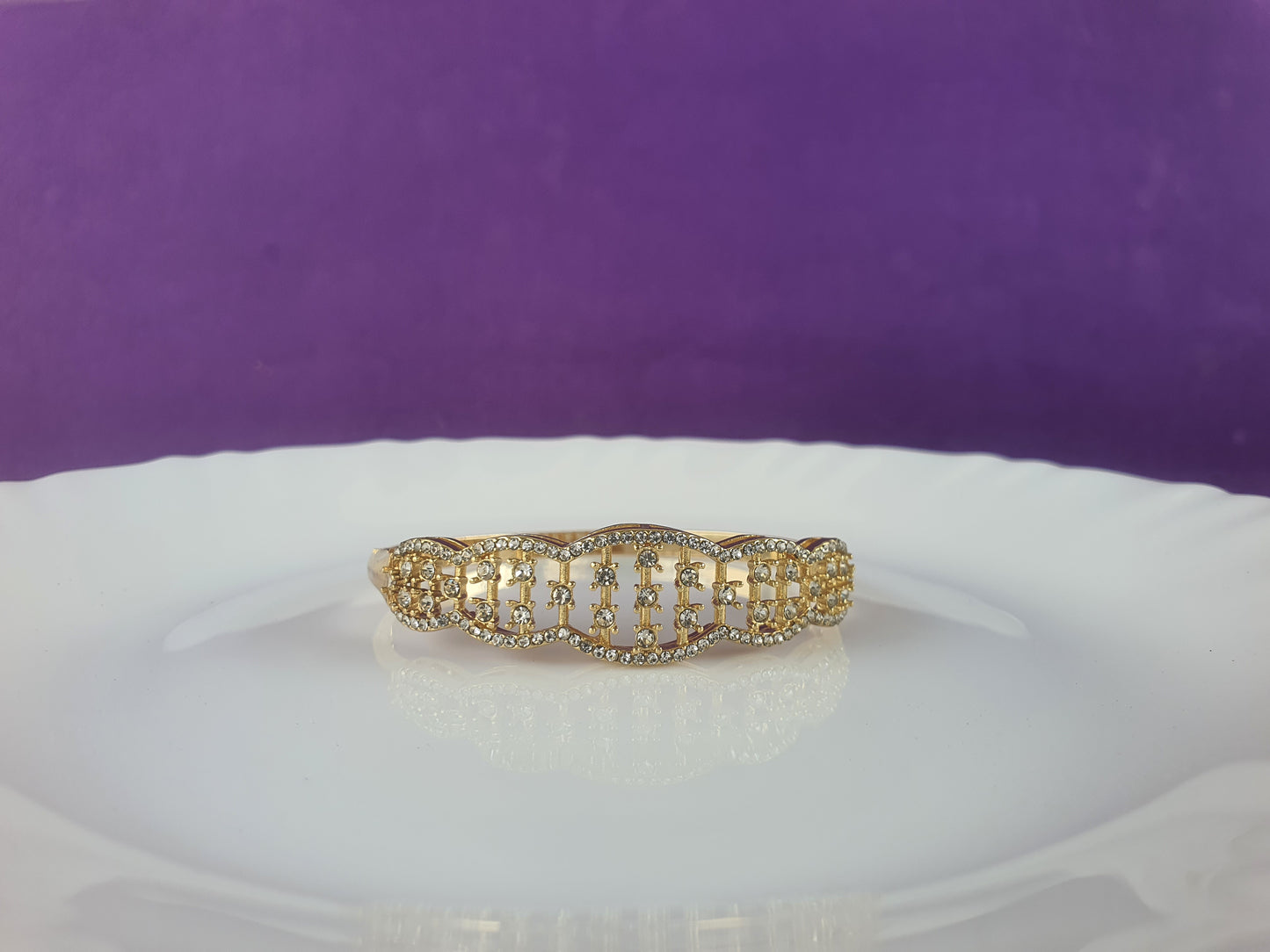 GOLD KADA BRACELET X