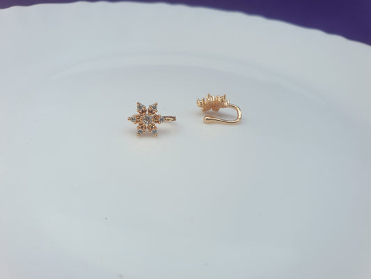 ROSEGOLD EAR CUFF O4 X