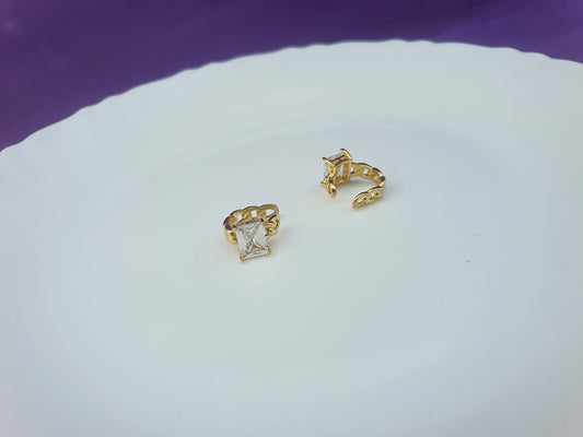 GOLD EAR CUFF N Z1 X