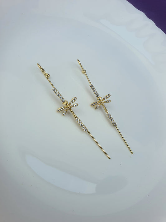 GOLD EAR CUFF L Z1 X