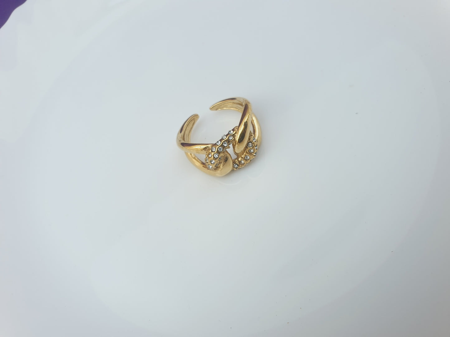 ADJUSTABLE GOLD RING