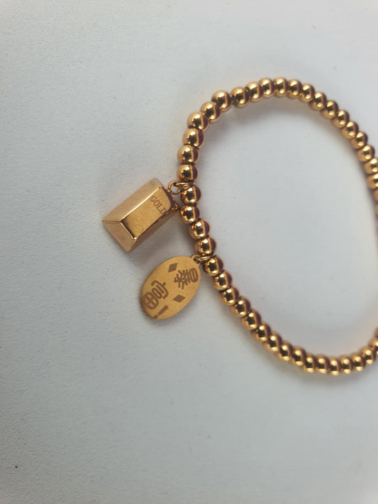 ROSEGOLD ELASTIC BRACELET D E