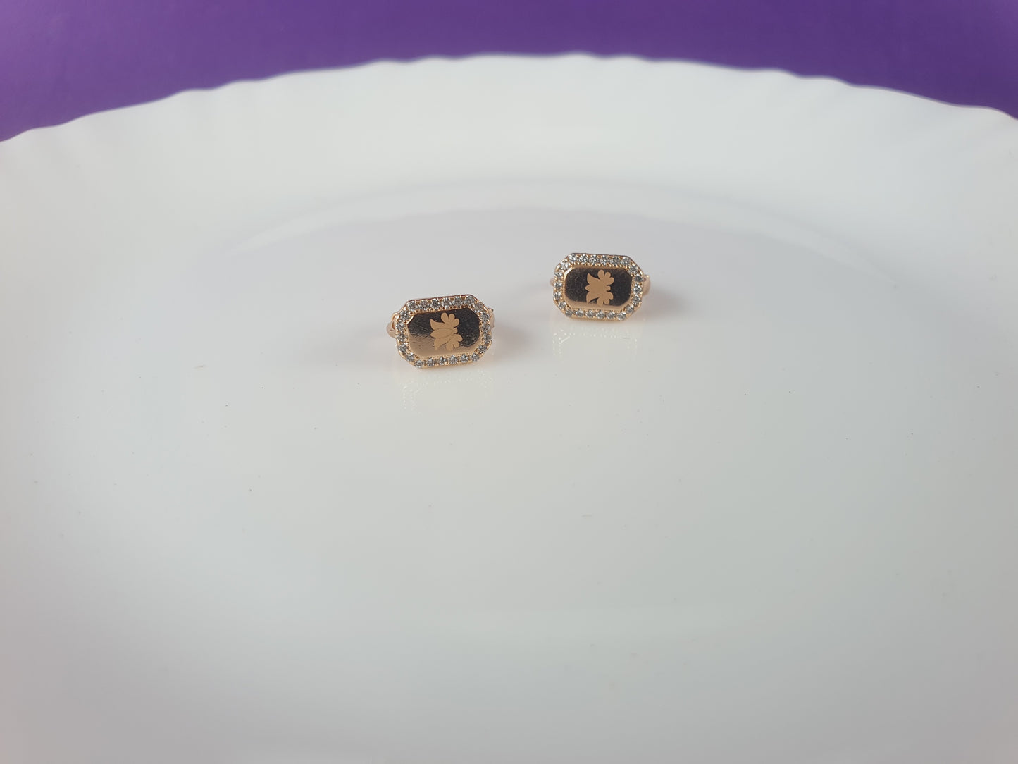 ROSEGOLD EARRING RB3 R2 X