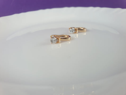 ROSEGOLD EARRING RJ R2 X