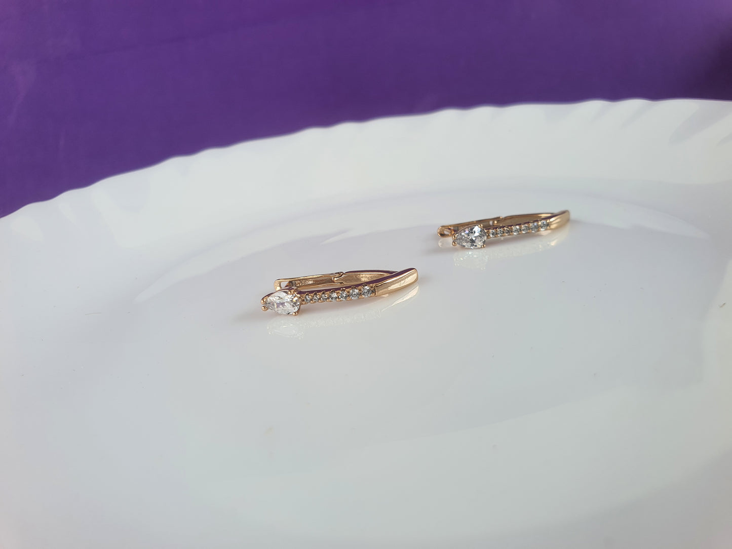 ROSEGOLD EARRING RR3 R2 X