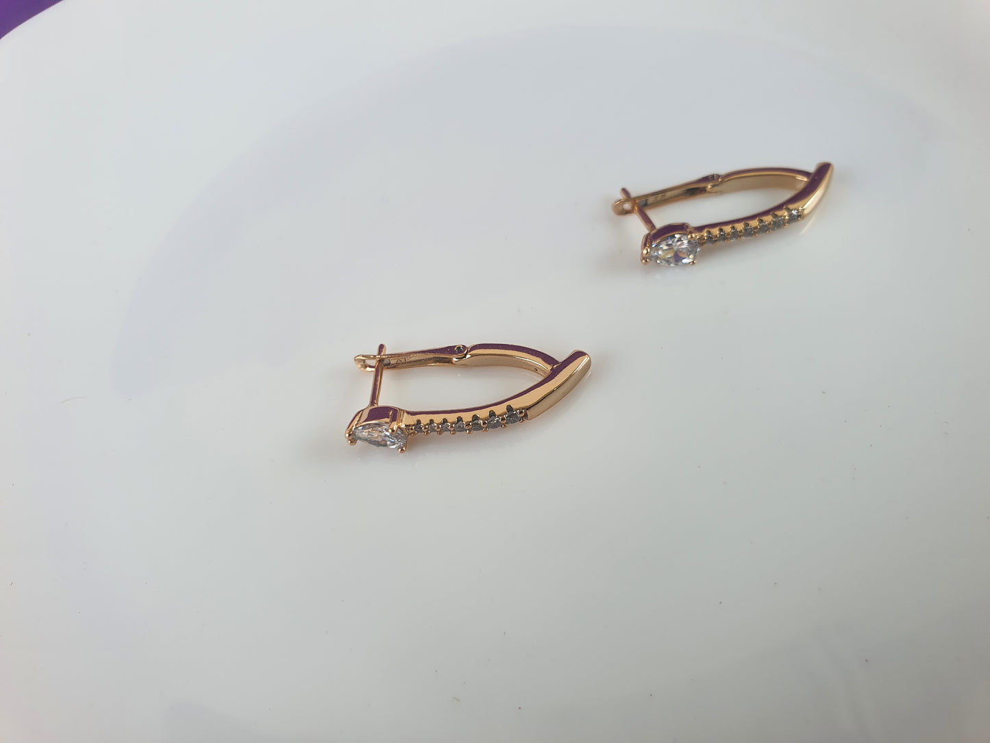 ROSEGOLD EARRING RR3 R2 X