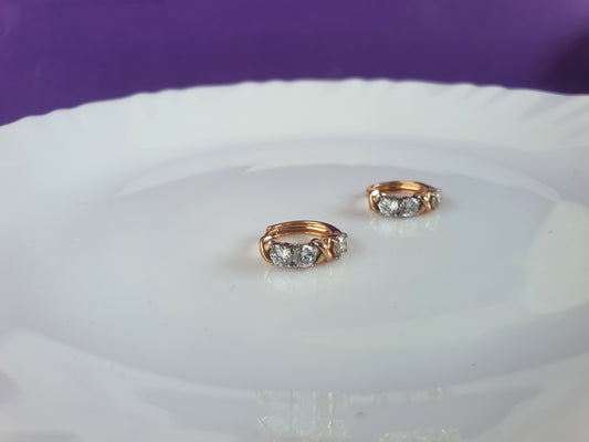 ROSEGOLD EARRING RT3  R2 X