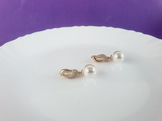 ROSEGOLD EARRING RF3 R2 X