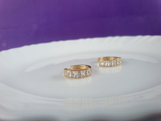 ROSEGOLD EARRING RQ3 R2 X