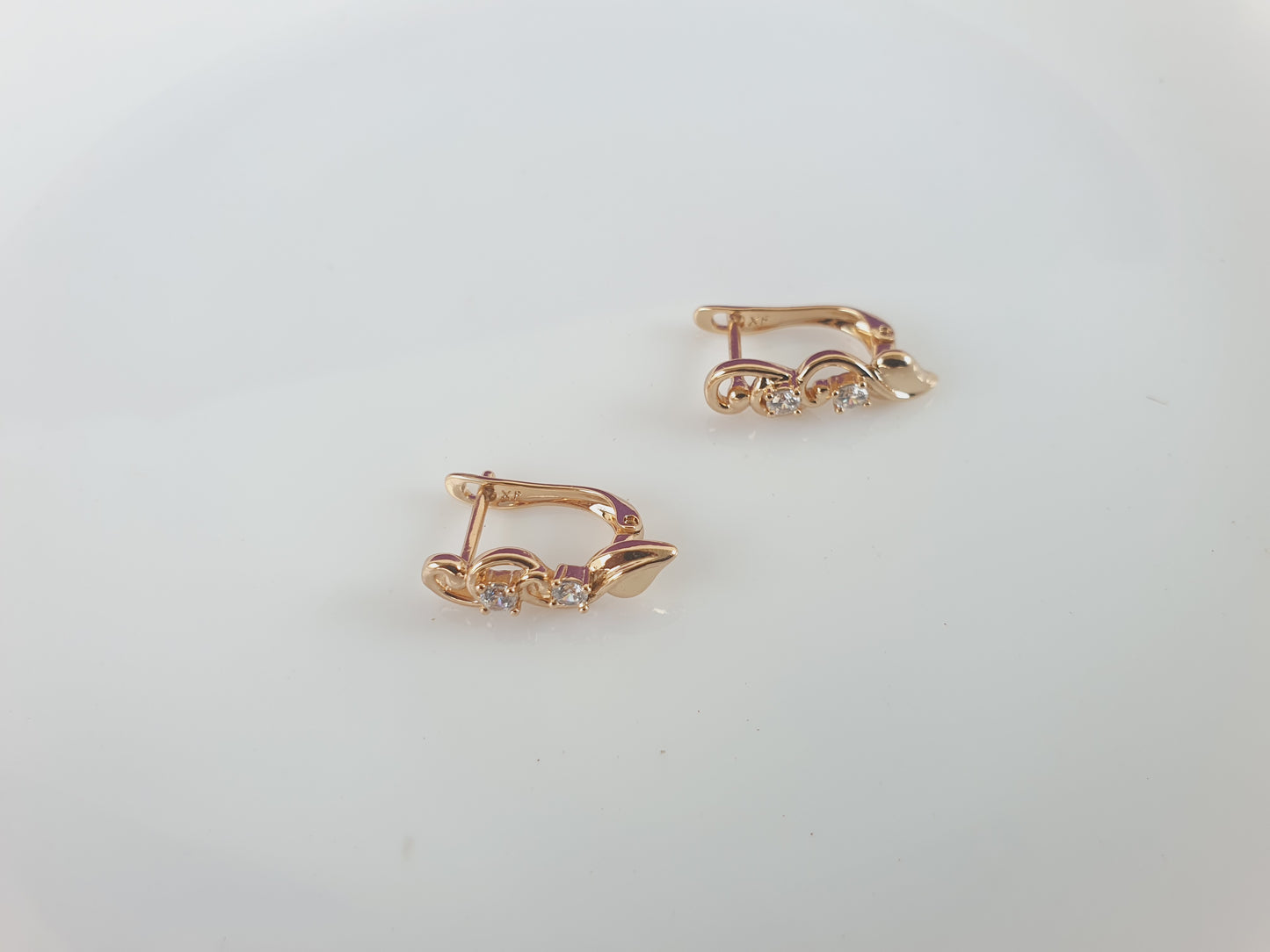 ROSEGOLD EARRING RJ3 R2 X