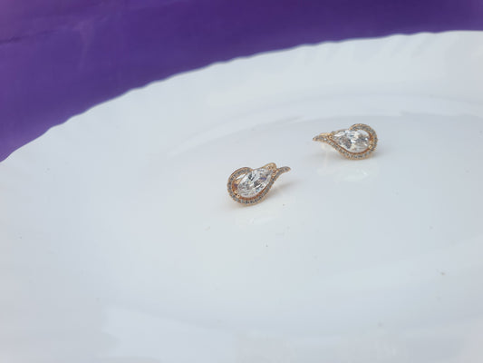 ROSEGOLD EARRING I BX X