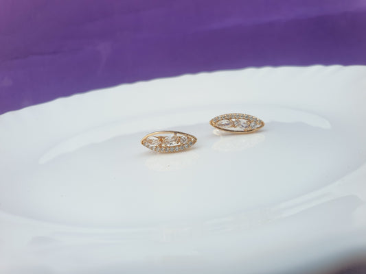 ROSEGOLD EARRING U5 BX X