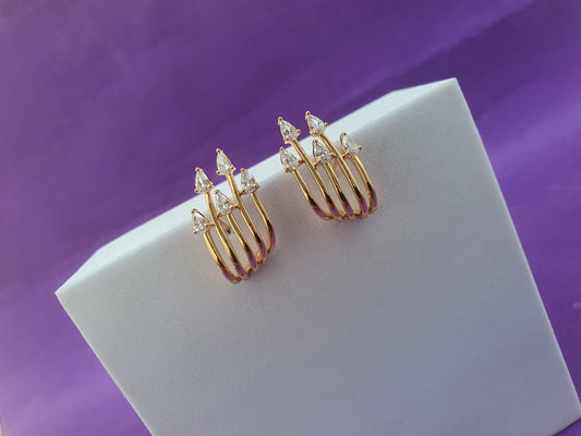 ROSEGOLD EARRING N BX X