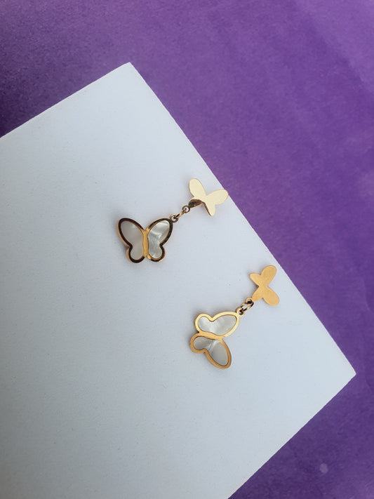 ROSEGOLD EARRING K3 R1 X
